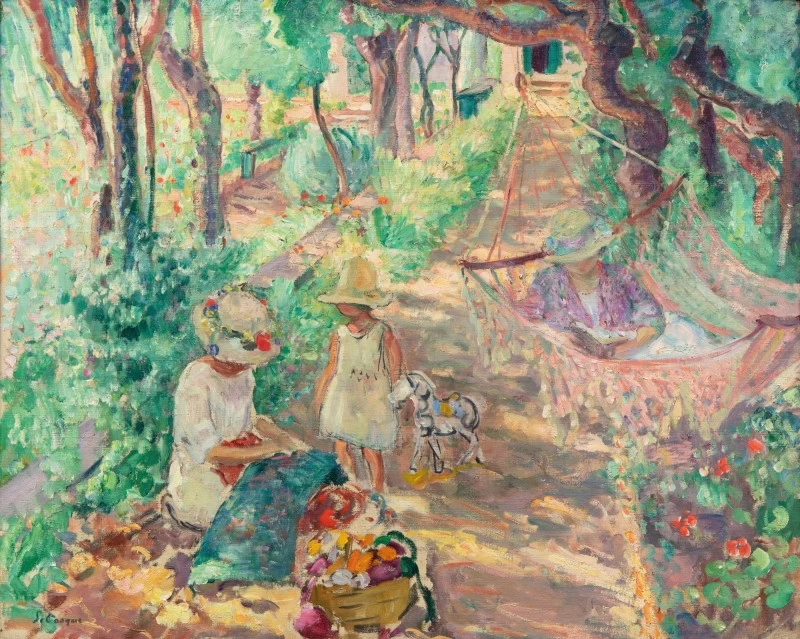 Estate in giardino